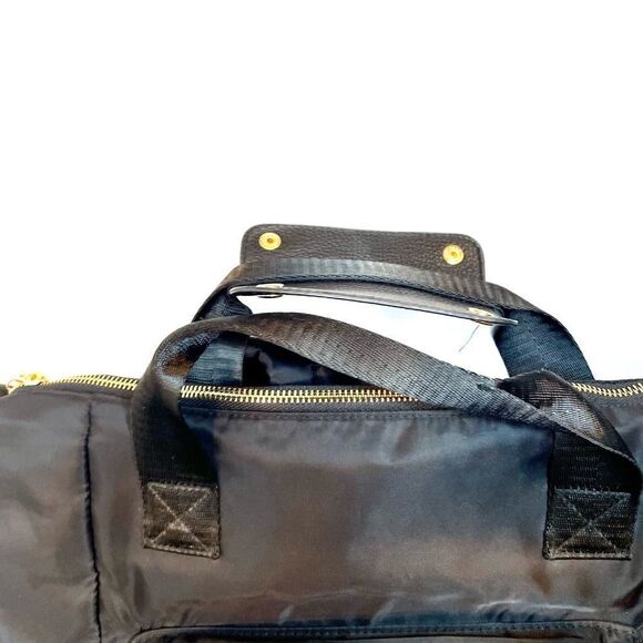 Backpack Black Faux Leather Bottom A New Day - Picture 5 of 8